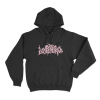 Das Lumpenpack Bubblegum Melt Logo Unisex Hoodie Black