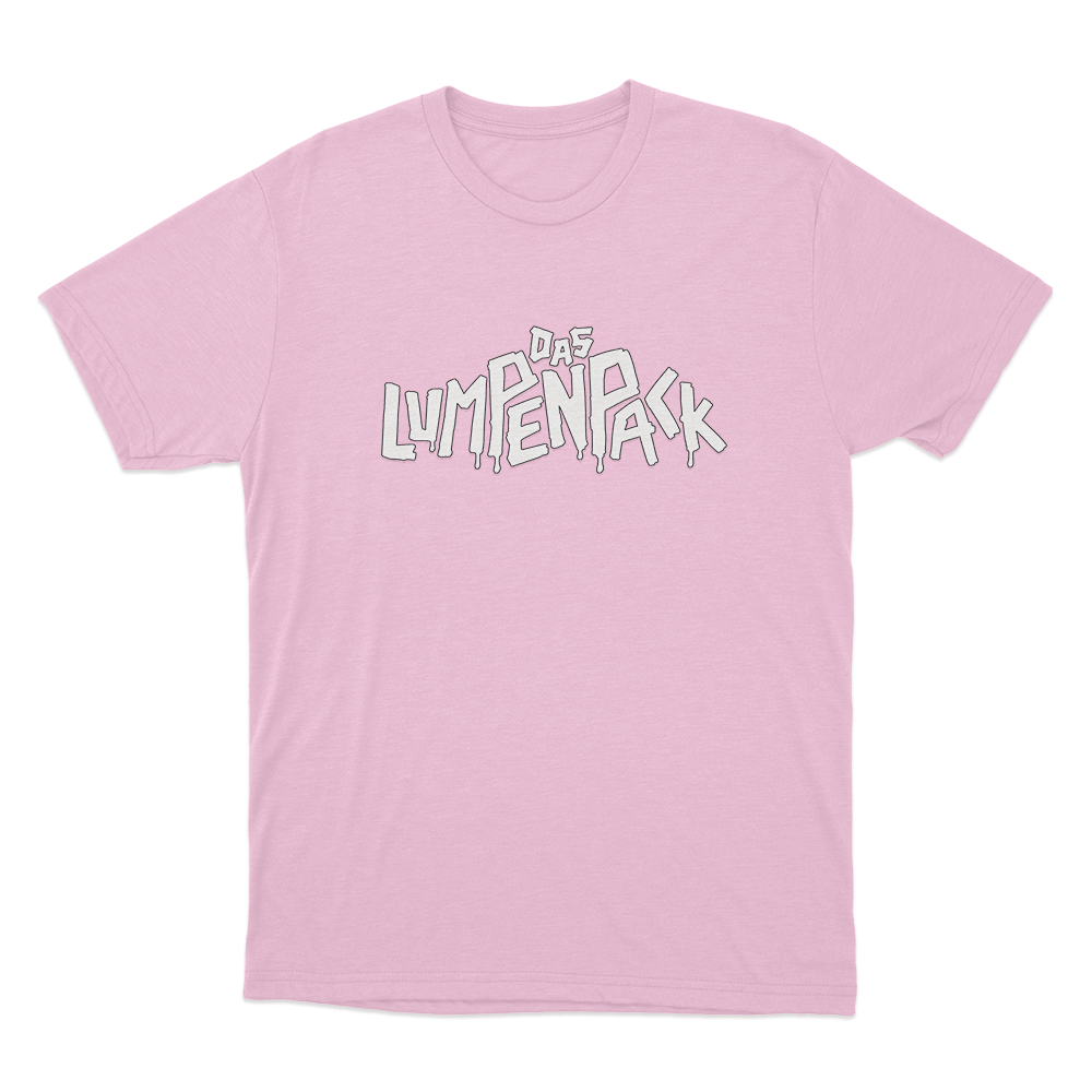 Das Lumpenpack Classic Logo Unisex T Shirt Pink Das Lumpenpack Classic Logo Unisex T Shirt Pink