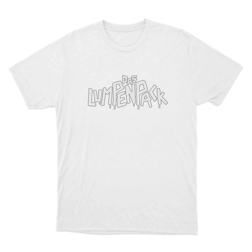 Das Lumpenpack Classic Logo Unisex T Shirt White Das Lumpenpack Classic Logo Unisex T Shirt White