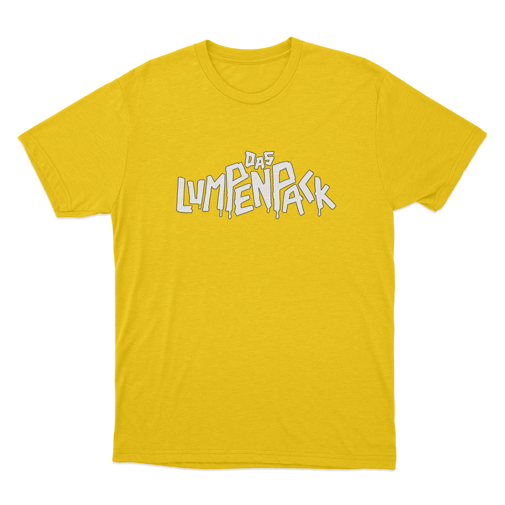 Das Lumpenpack Classic Logo Unisex T Shirt Yellow Das Lumpenpack Classic Logo Unisex T Shirt Yellow