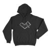 Das Lumpenpack Geometric Logo Unisex Hoodie Black