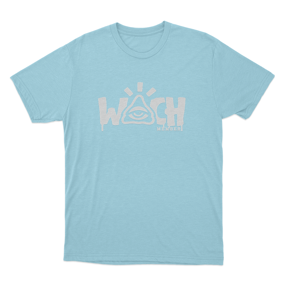 Wach Member Unisex T Shirt Sky Blue Wach Member Unisex T Shirt Sky Blue