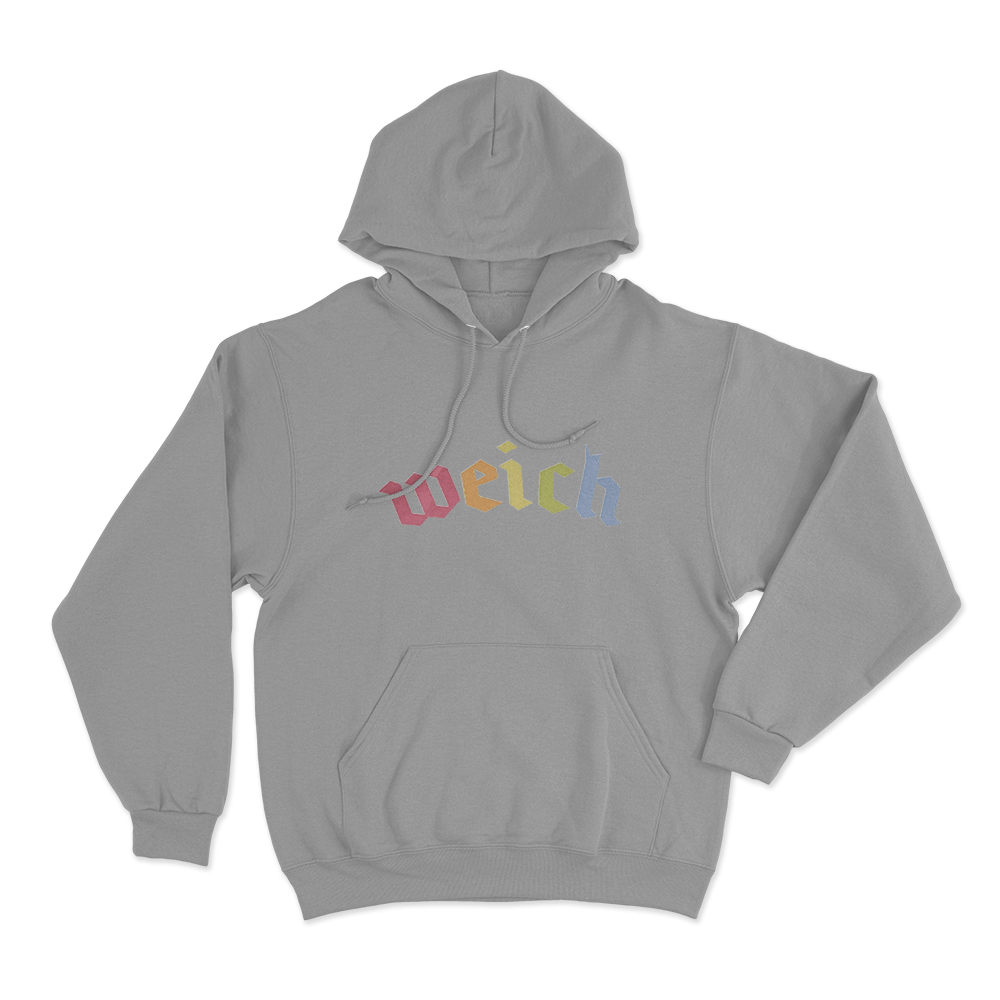 Weich Unisex Hoodie Grey Weich Unisex Hoodie Grey