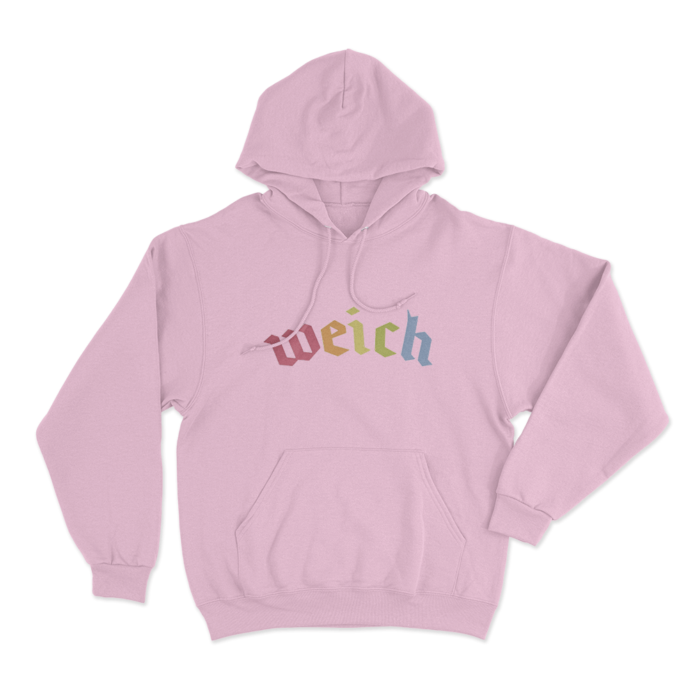 Weich Unisex Hoodie Pink Weich Unisex Hoodie Pink