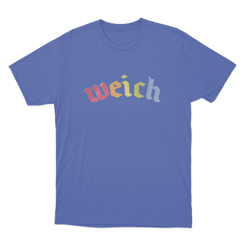 Weich Unisex T Shirt Blue Weich Unisex T Shirt Blue