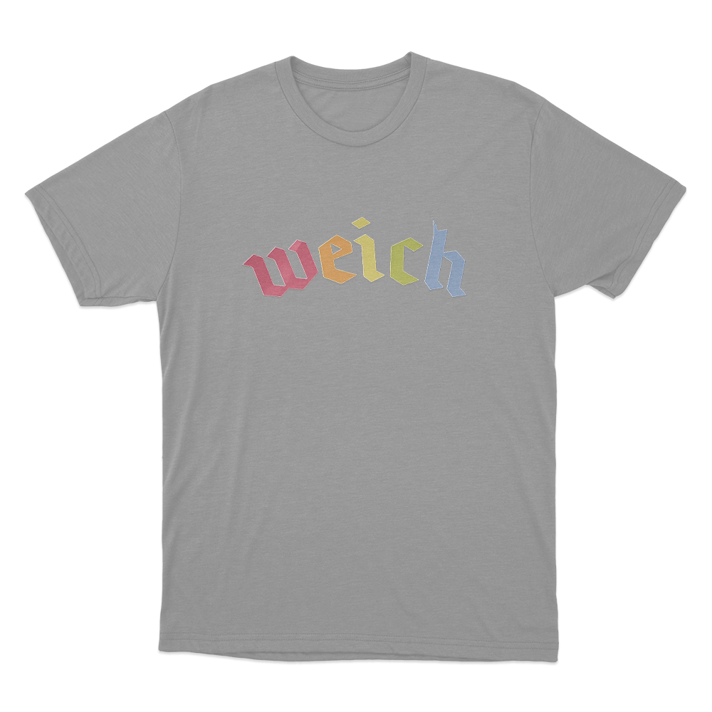 Weich Unisex T Shirt Grey Weich Unisex T Shirt Grey
