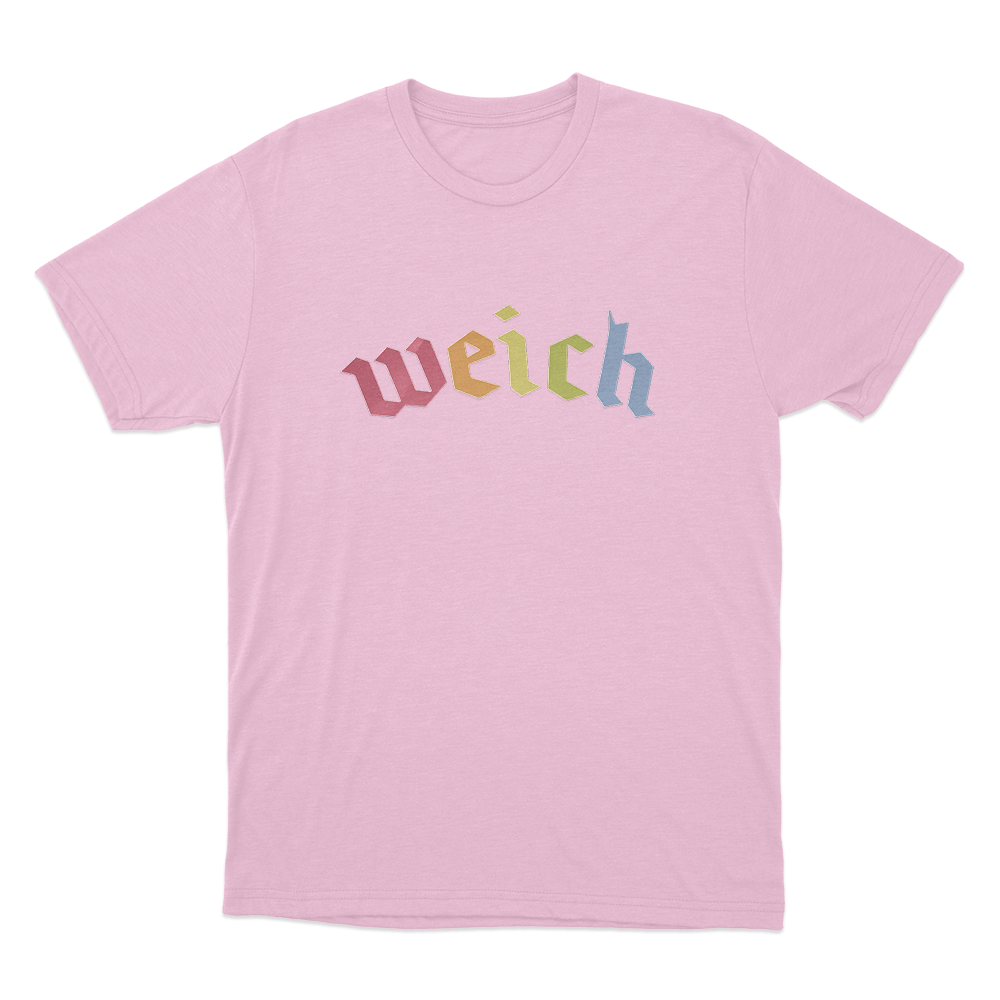 Weich Unisex T Shirt Pink Weich Unisex T Shirt Pink