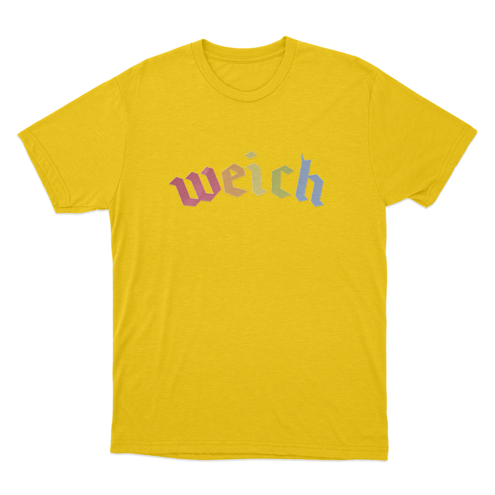 Weich Unisex T Shirt Yellow Weich Unisex T Shirt Yellow
